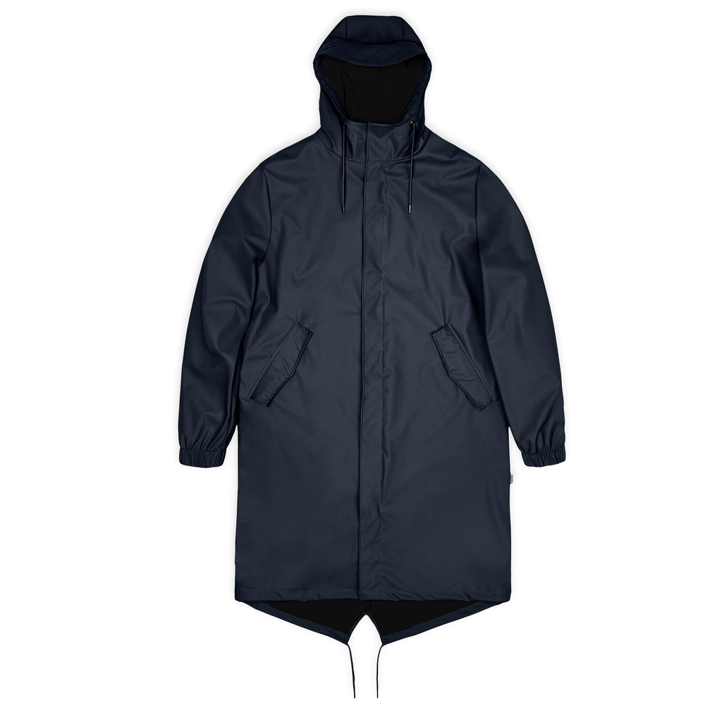 Rains unisex raincoat FISHTAIL PARKA W3 18140 47 NAVY