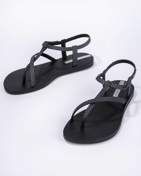 Ipanema women's sandals Class Wish II Fem 82931 21122 BLACK/DARK GREY