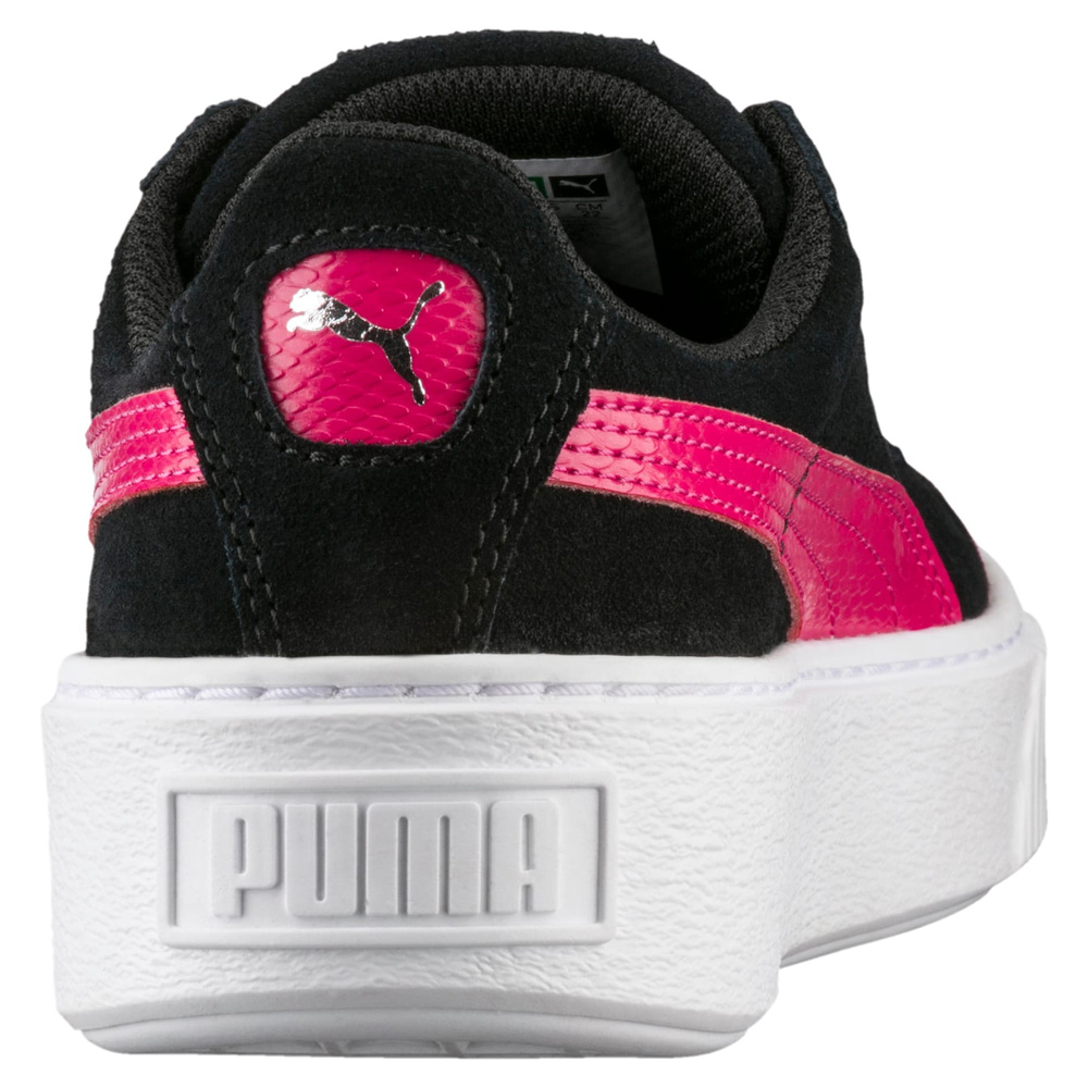 Puma women's SUEDE PLATFORM SNK JR shoes 363906 01