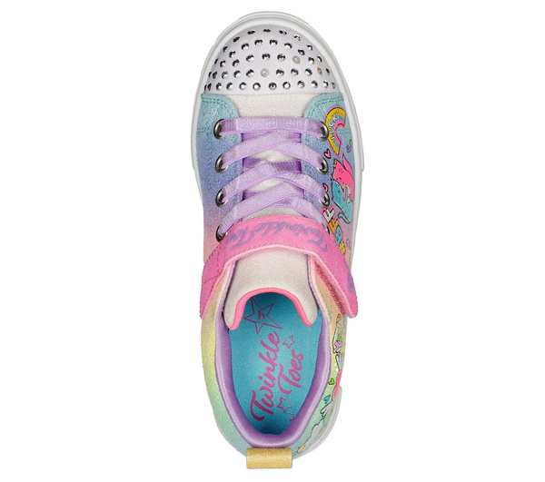 Skechers dziecięce buty świecące SKECHERS BFF MAGIC 314786L MLT