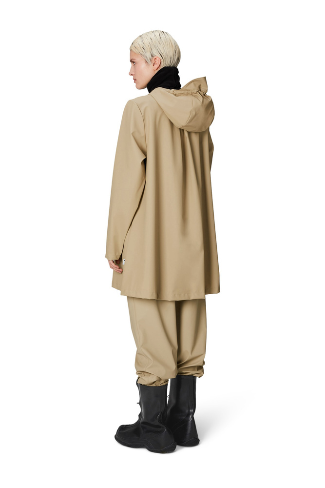 Rains women's raincoat A-LINE W JACKET W3 18050 24 SAND