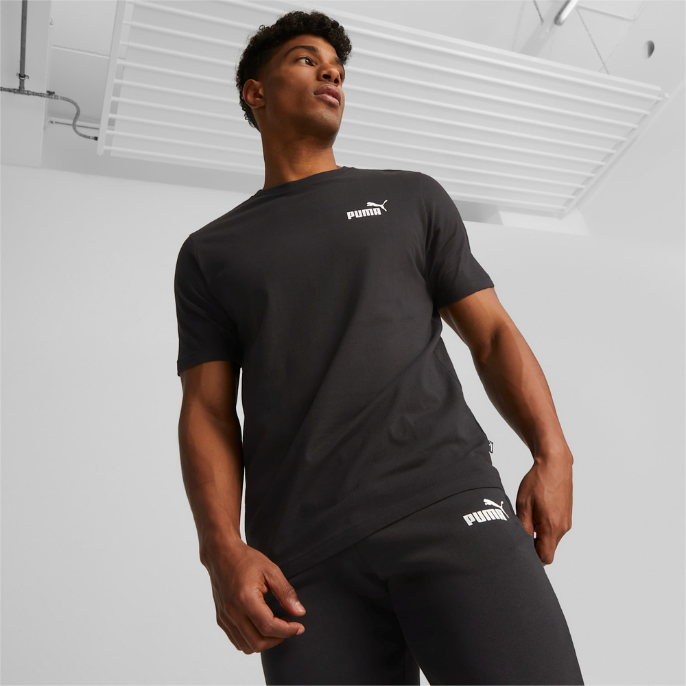 Puma męski T-shirt Essentials z małym logo 586668 01