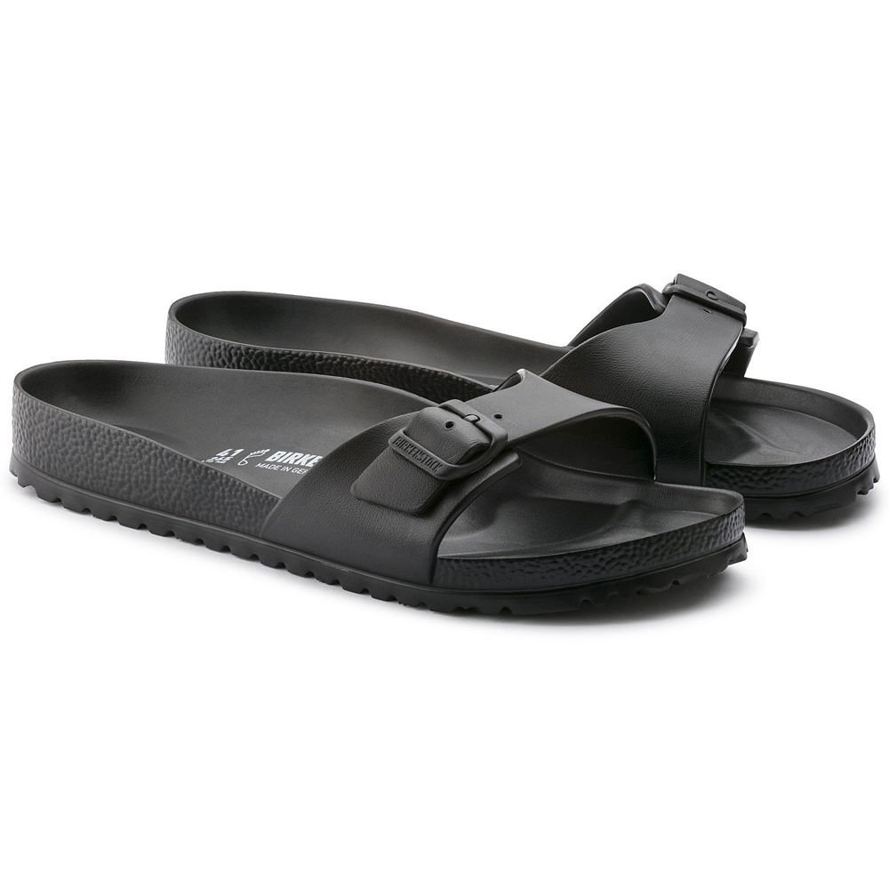 Birkenstock klapki MADRID EVA 0128163 BLACK (szerokość wąska)