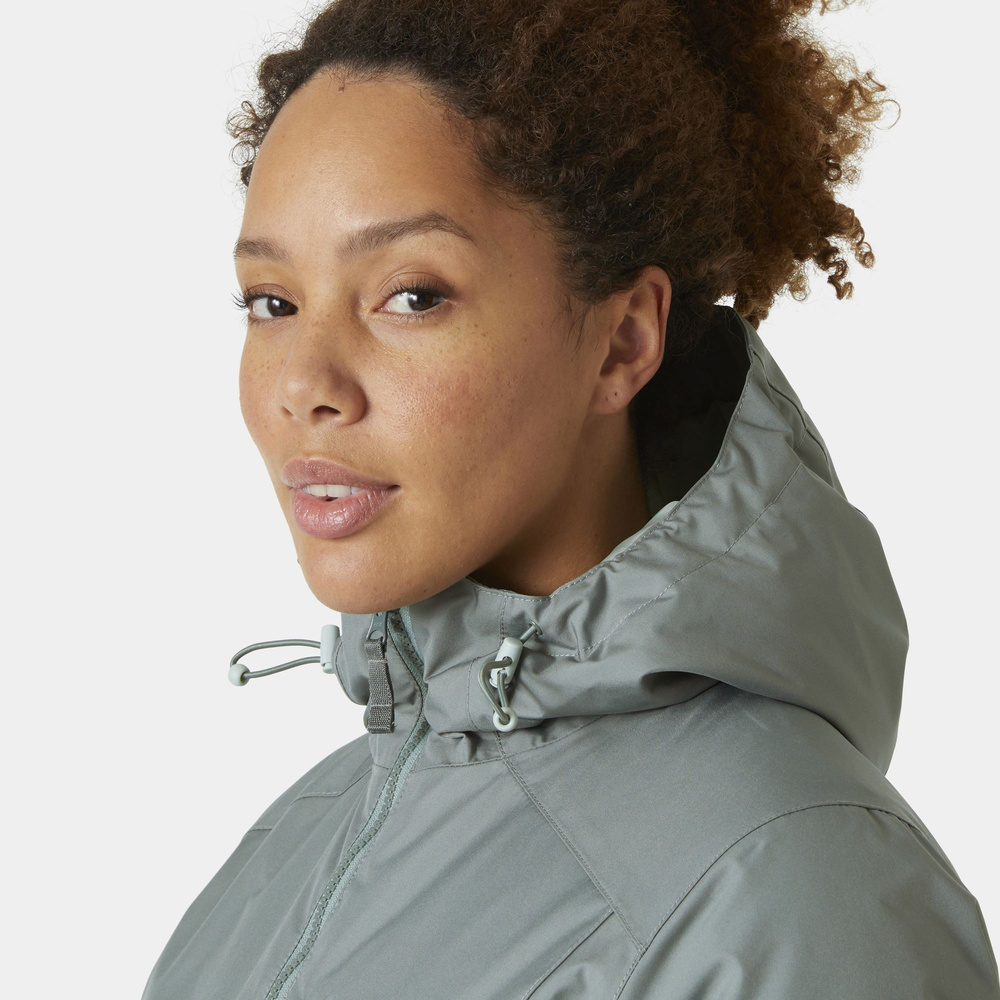 Helly Hansen women's raincoat W LONG BELFAST WINTER JACKET 62395 485