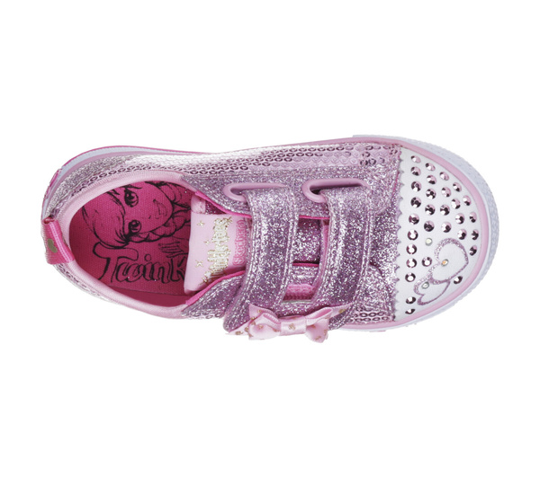 Skechers Kinder leuchtende Schuhe ITSY BITSY 10764N PNK