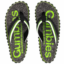 Gumbies - men's flip flops CAIRNS -LIME