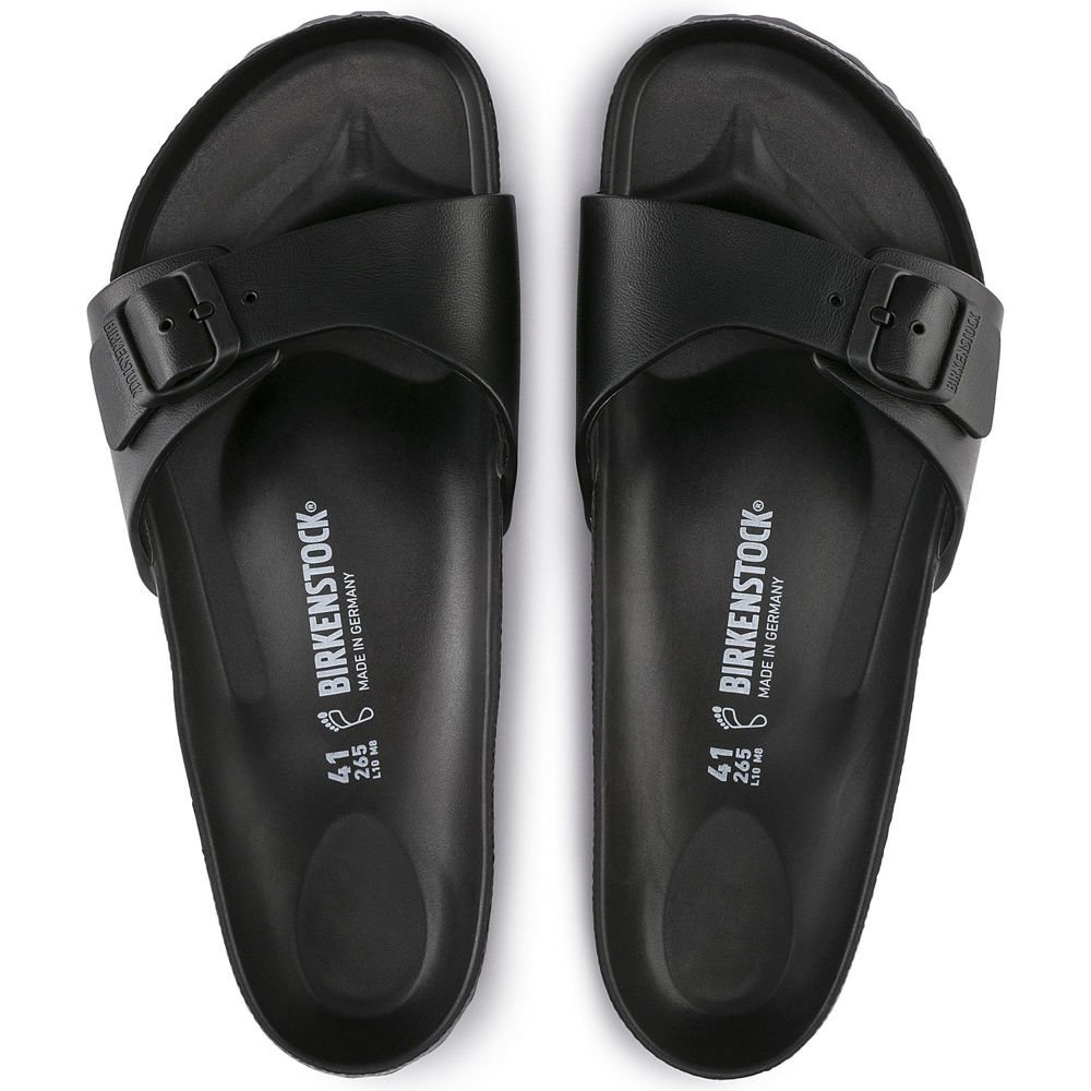 Birkenstock klapki MADRID EVA 0128163 BLACK (szerokość wąska)