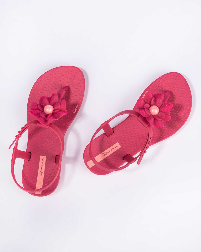 Ipanema CLASS FLORA children's sandals 27018-AF383 PINK/DK PINK