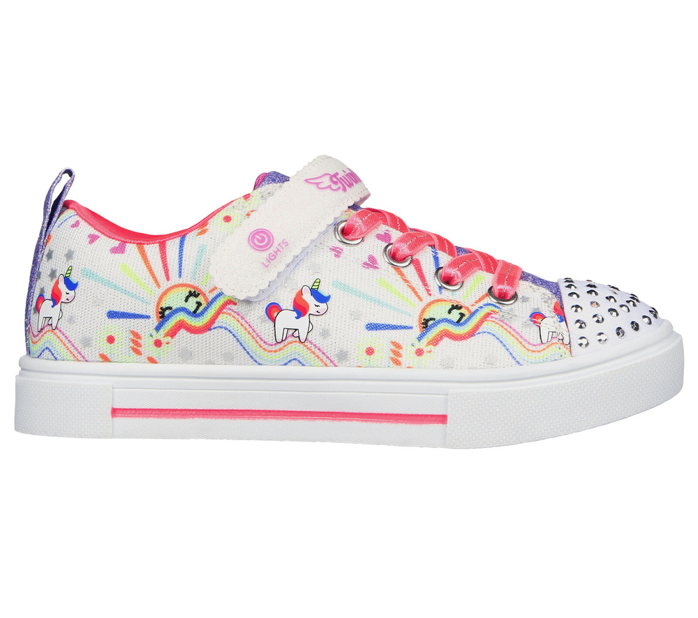 Skechers Kinder Glow Schuhe UNICORN SUNSHINE 314802L WMLT