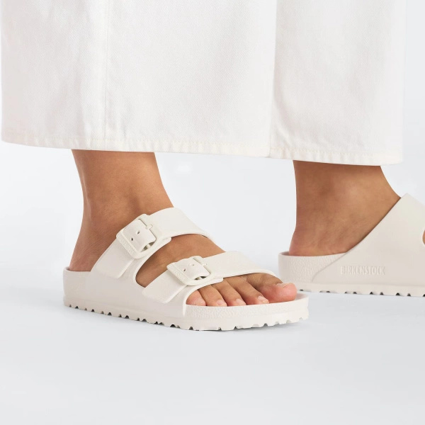 Birkenstock damski klapek Arizona EVA 1027384 EGGSHELL (szerokość wąska)