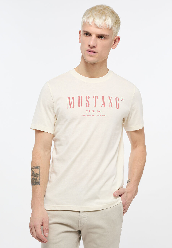 Mustang męska koszulka t-shirt ALEX C PRINT 1013802-8001