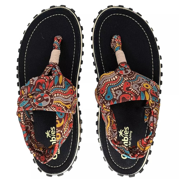  Gumbies Damen Slingback-Flip-Flops ABORIGINAL