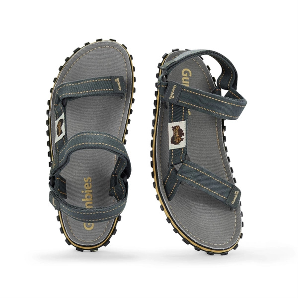 Gumbies men's TRACKER SANDALS GREY