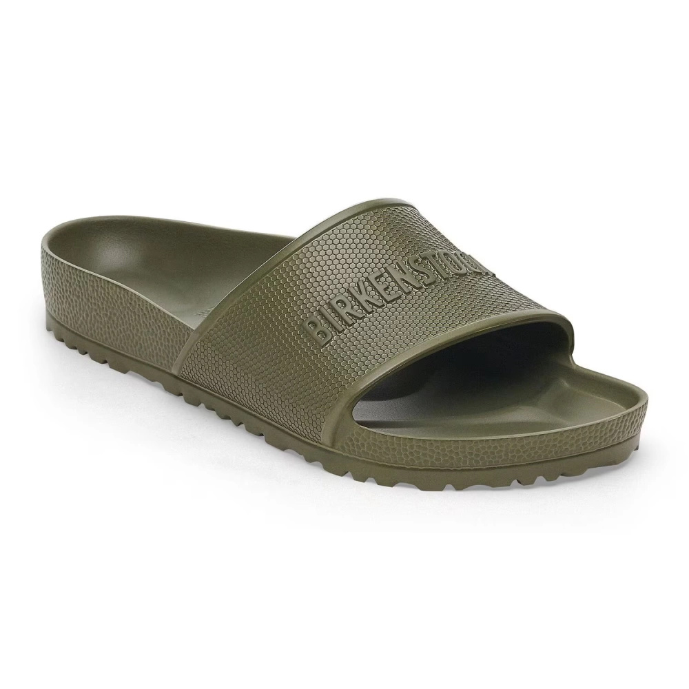 Birkenstock męskie klapki BARBADOS EVA 1028566 KHAKI (szerokość standardowa)