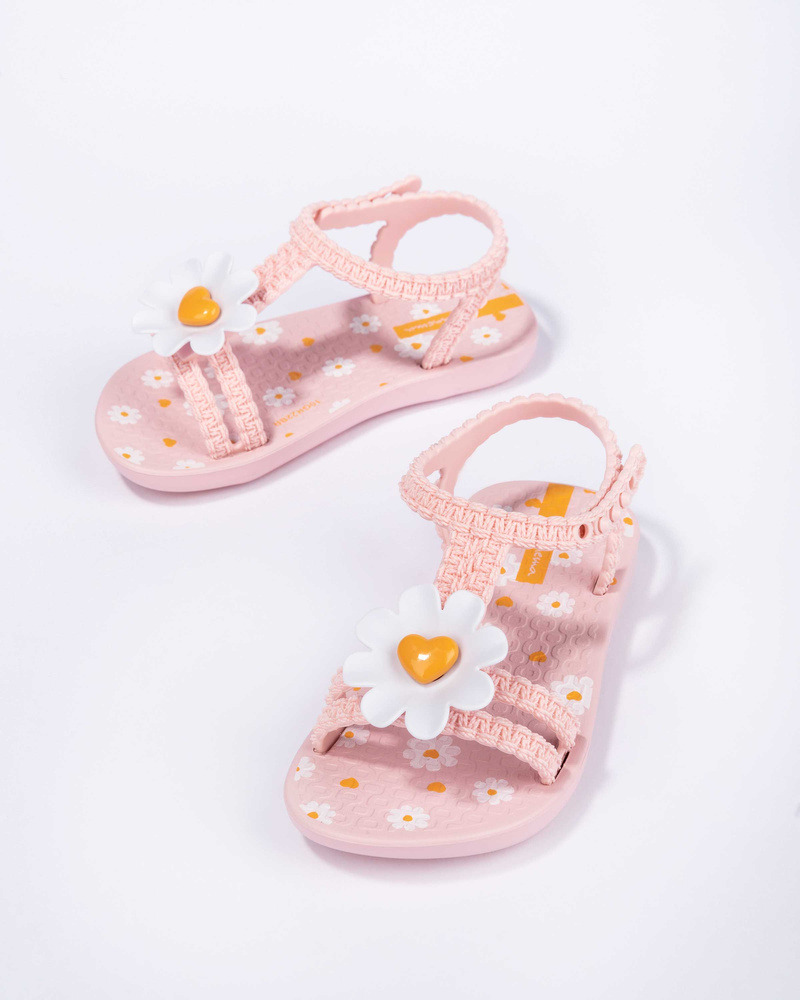 Ipanema DAISY BABY children's sandals 83355-AH420 PINK/YELLOW