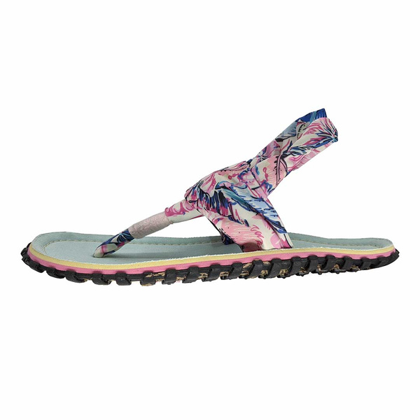 Gumbies - Damen Slingback Flip Flops - Mint/Pink