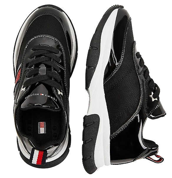 Tommy Hilfiger Lackierte Jugendschuhe T3A4-31179-1022999