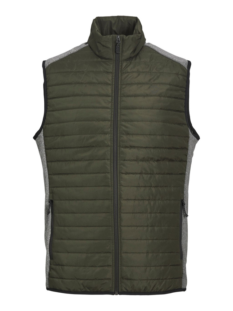 Jack & Jones quilted vest JJEMULTI BODYWARMER COLLAR NOOS 12200684