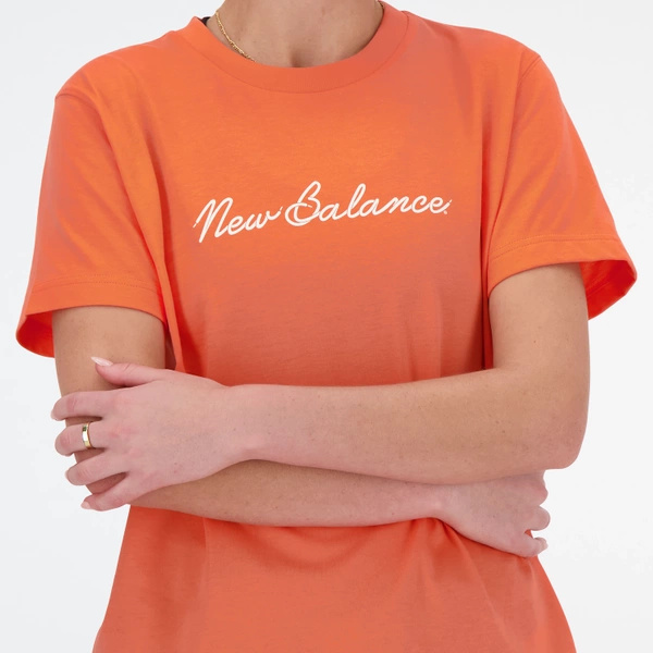 New Balance women's t-shirt S/S SCRIPT TEE GFR WT41909GFR