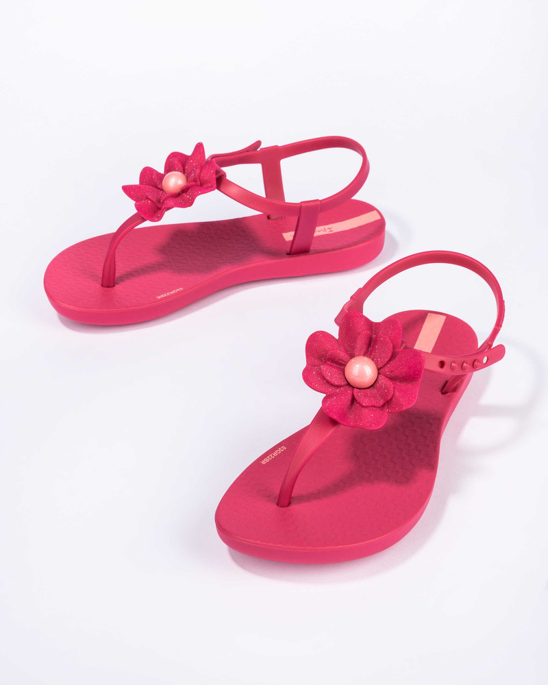 Ipanema CLASS FLORA children's sandals 27018-AF383 PINK/DK PINK