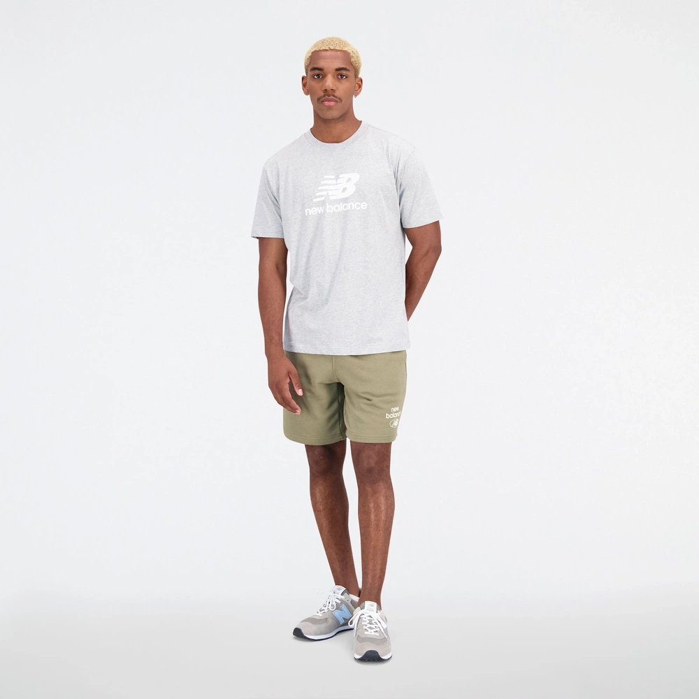 New Balance men's t-shirt ESSENTIALS STACKED LOGO CO AG MT31541AG