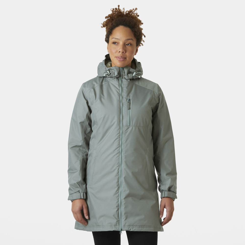 Helly Hansen women's raincoat W LONG BELFAST WINTER JACKET 62395 485