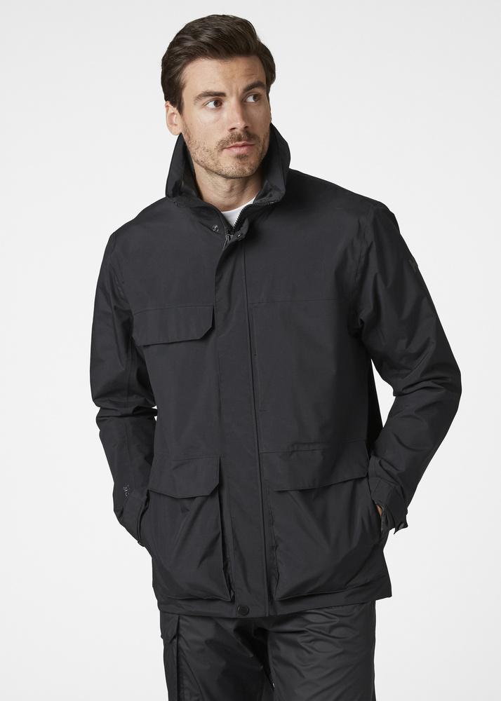 Helly Hansen men's UTILITY RAIN JACKET 53415 990 jacket