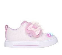 Skechers dziecięce buty świecące GLITTER GEMS 314778N WPK