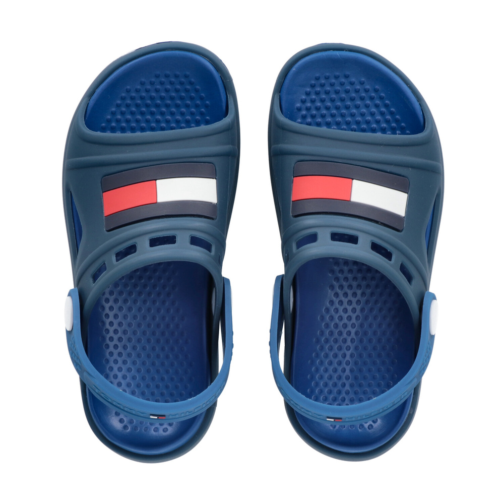 Tommy Hilfiger comfortable children's flag sandals T1B2-32262-0083X605 - BLUE/ROYAL