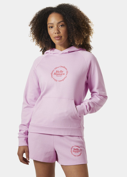 Helly Hansen women's hoodie W CORE GRAPHIC HOODIE 54239 052