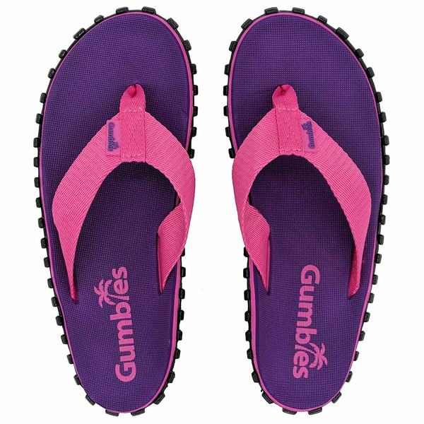 Gumbies - Damen DUCKBILL Flips-Flop - PURPLE