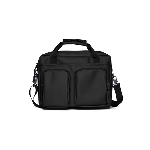 Rains Reisetasche 30x38x9 cm TEXEL TECH BAG W3 14250 01 BLACK