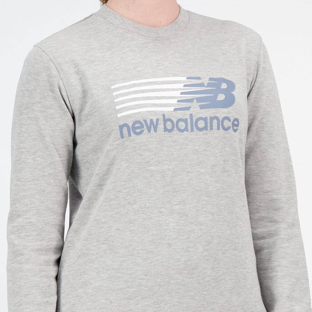 New Balance sweatshirt SPORT CORE SHADOW FRENCH TERR AG WT31816AG