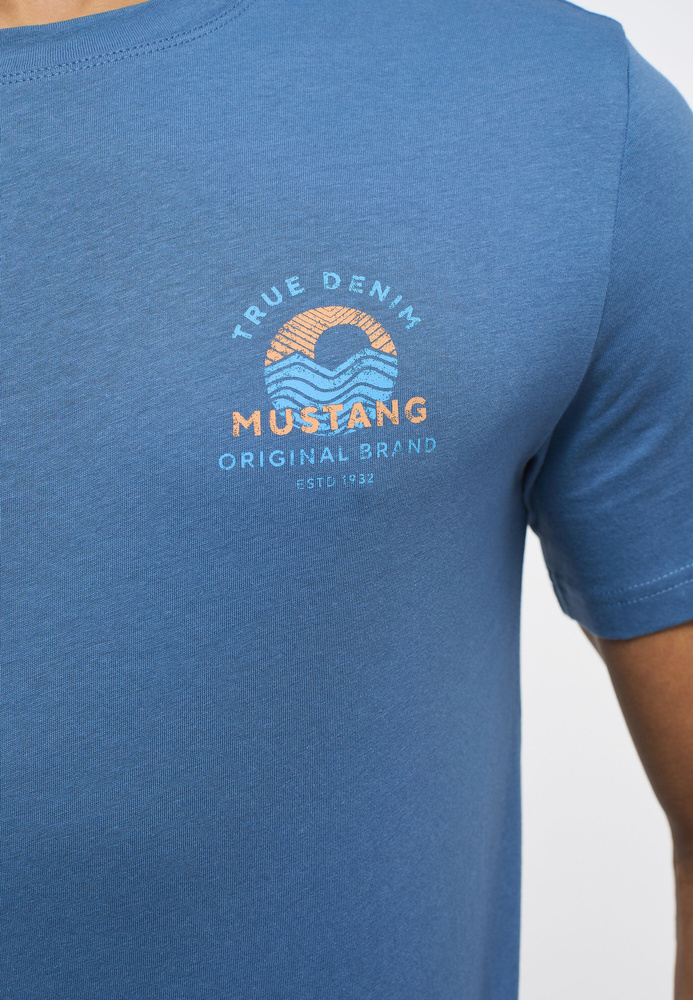 Mustang męska koszulka t-shirt ALEX C PRINT 1013836-5169