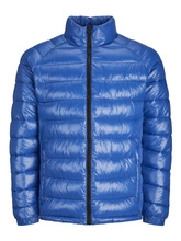 Jack & Jones men's down jacket JCOTRACE LIGHT JACKET STAND COLLAR 12241629 BLUE LOLITE