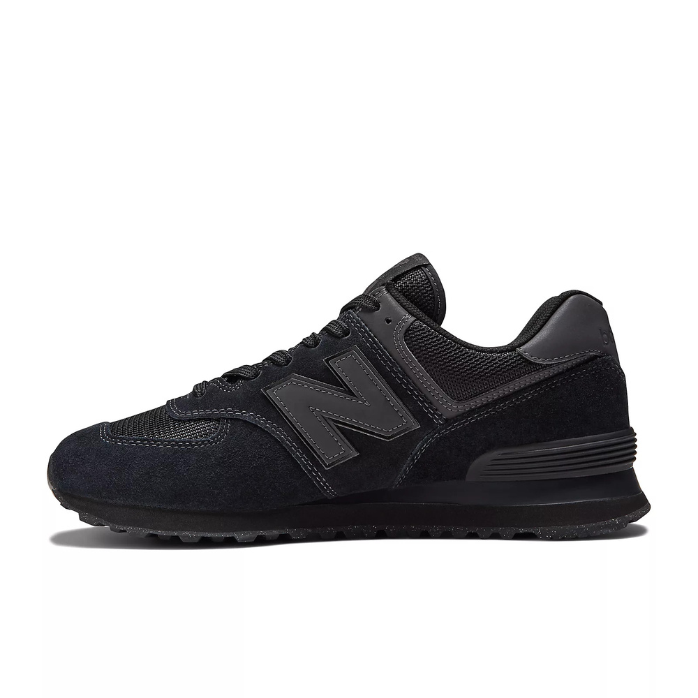 New Balance ML574EVE Herrenschuhe - schwarz (erhöhte Weite)