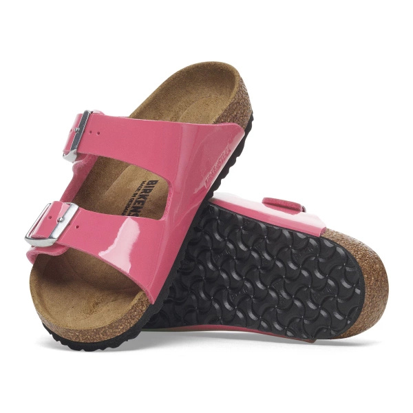 Birkenstock Kindersandalen ARIZONA KIDS BS 1029514 PATENT FUCHSIA TULIP (schmale Weite)