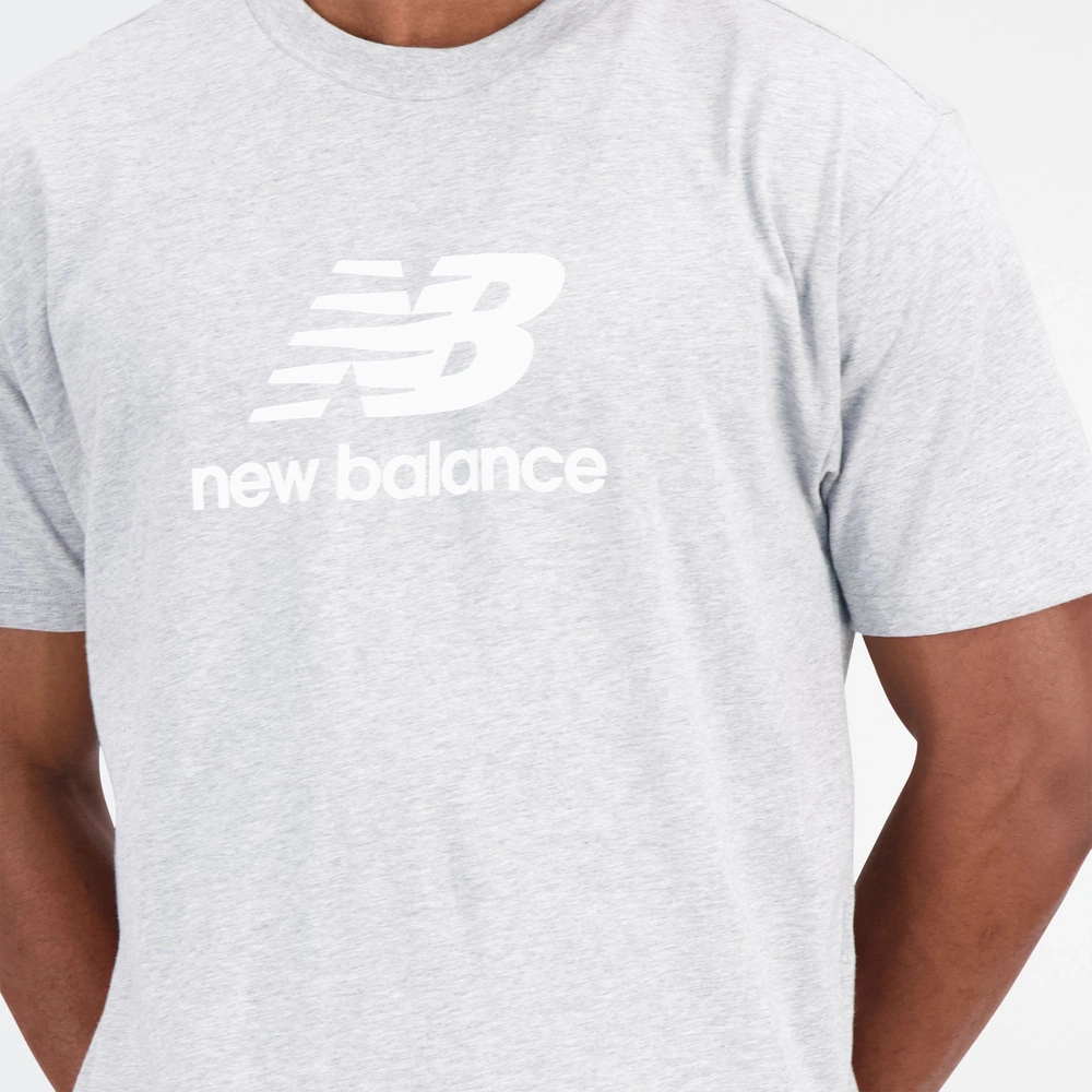 New Balance męska koszulka t-shirt ESSENTIALS STACKED LOGO CO AG MT31541AG