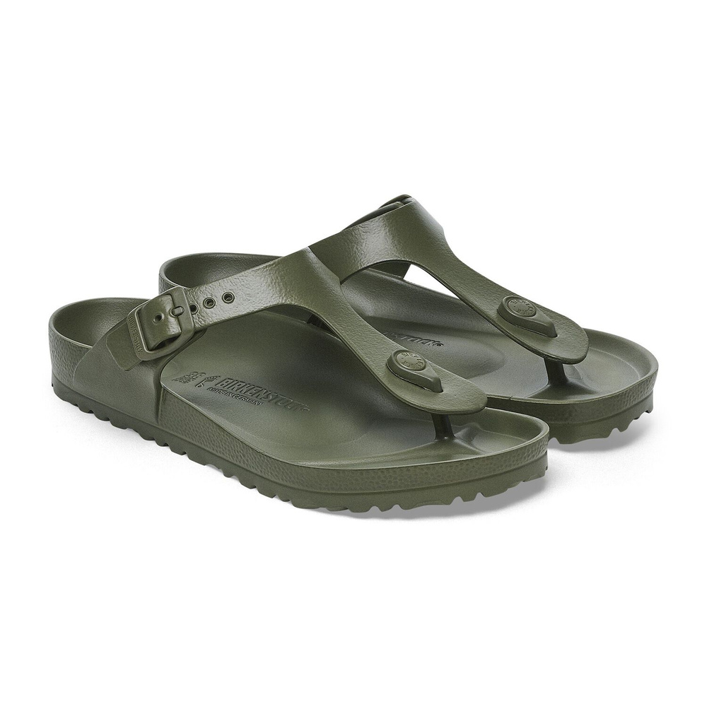 Birkenstock Unisex-Flip-Flops GIZEH EVA 1019143 KHAKI (Standardbreite)