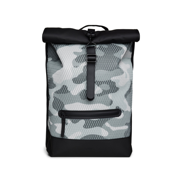 Rains backpack 48x32x11 cm ROLLTOP RUCKSACK MESH W3 13340 62 CAMO