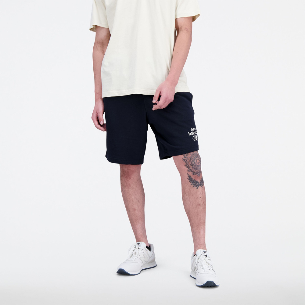 New Balance Herren-Shorts ESSENTIALS REIMAGINED FREN BK MS31520BK