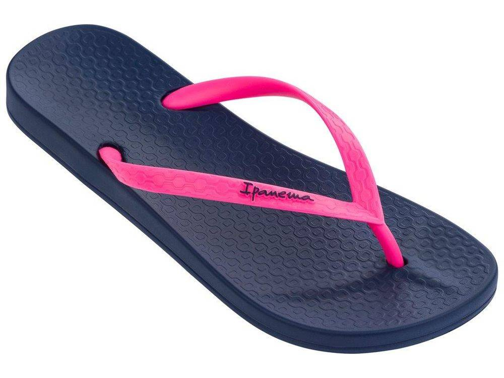 Ipanema ANATOMICA TAN FEM Flip Flops 81030 20502 BLAU / PINK