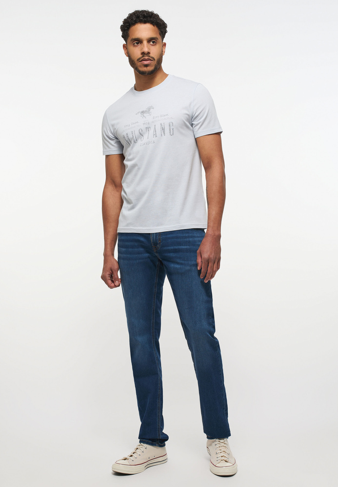 Mustang Herren Alex C PRINT T-Shirt 1013536 4017