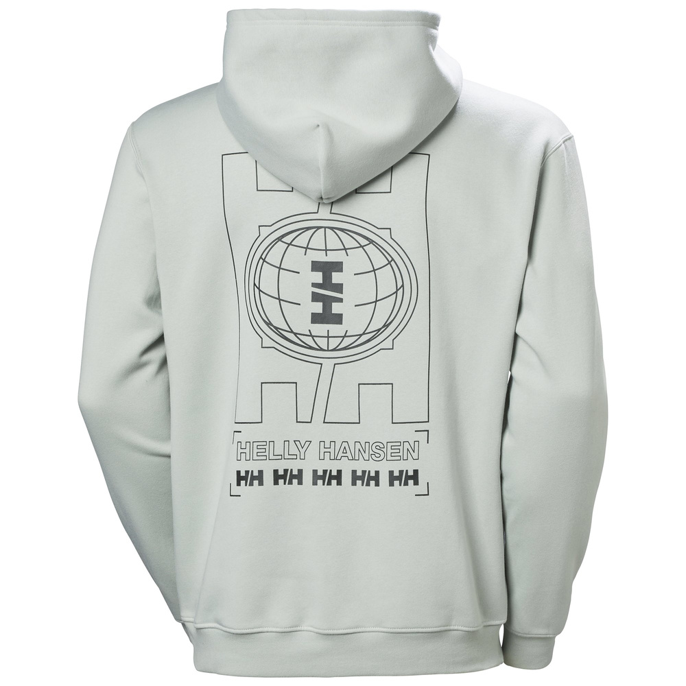 Helly Hansen Herren COTTON FLEECE GRAPHIC HOODIE Kapuzenpullover 54158 462