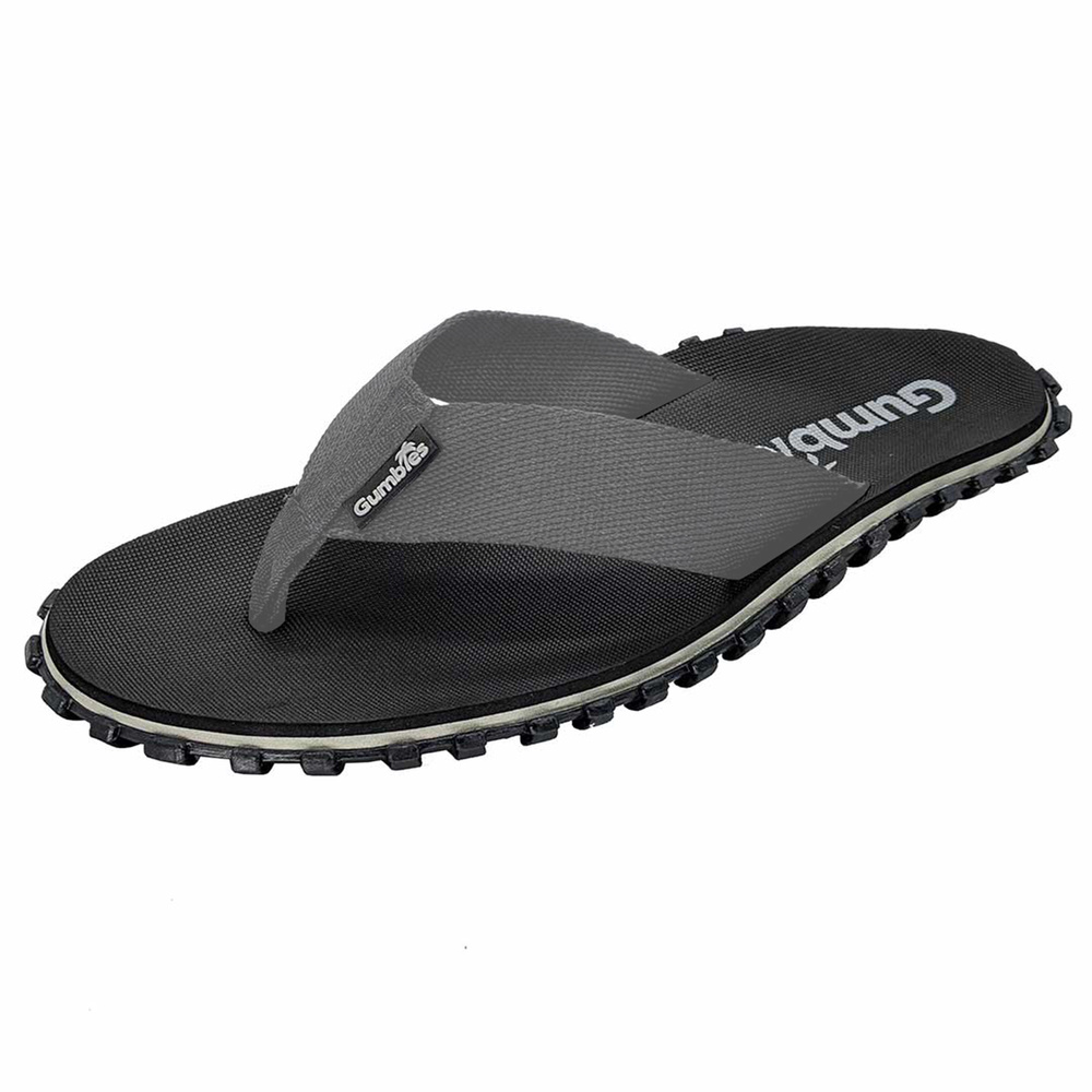 Gumbies Zehentrenner Sandalen unisex Duckbill Flip Flops grau