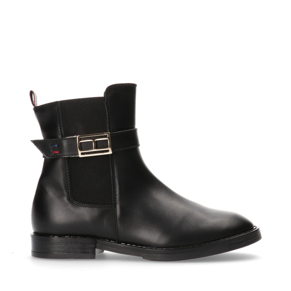 Tommy Hilfiger leather boots CHELSEA BOOT BLACK T4A5-33048-0036999-999