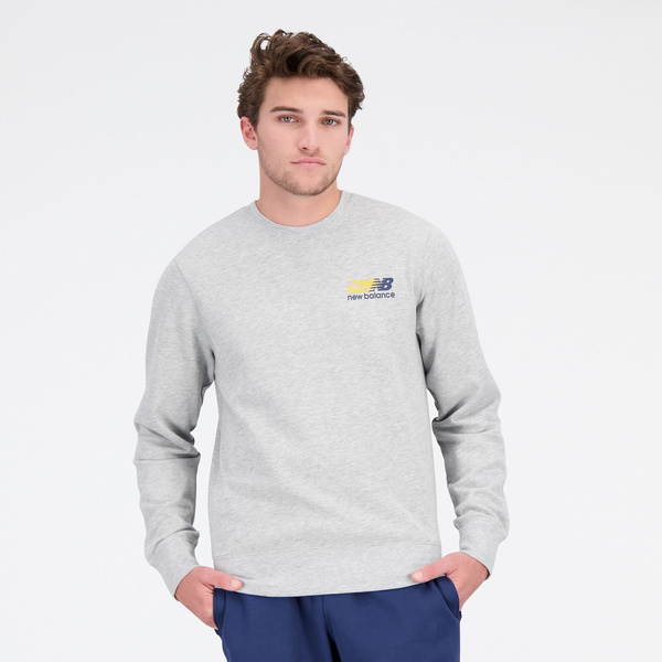 New Balance sweatshirt NB SPORT CORE PLUS CREW AGM MT23903AGM