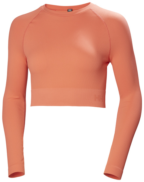 Helly Hansen women's t-shirt W ALLURE SEAMLESS CROP LS TOP 53939 284