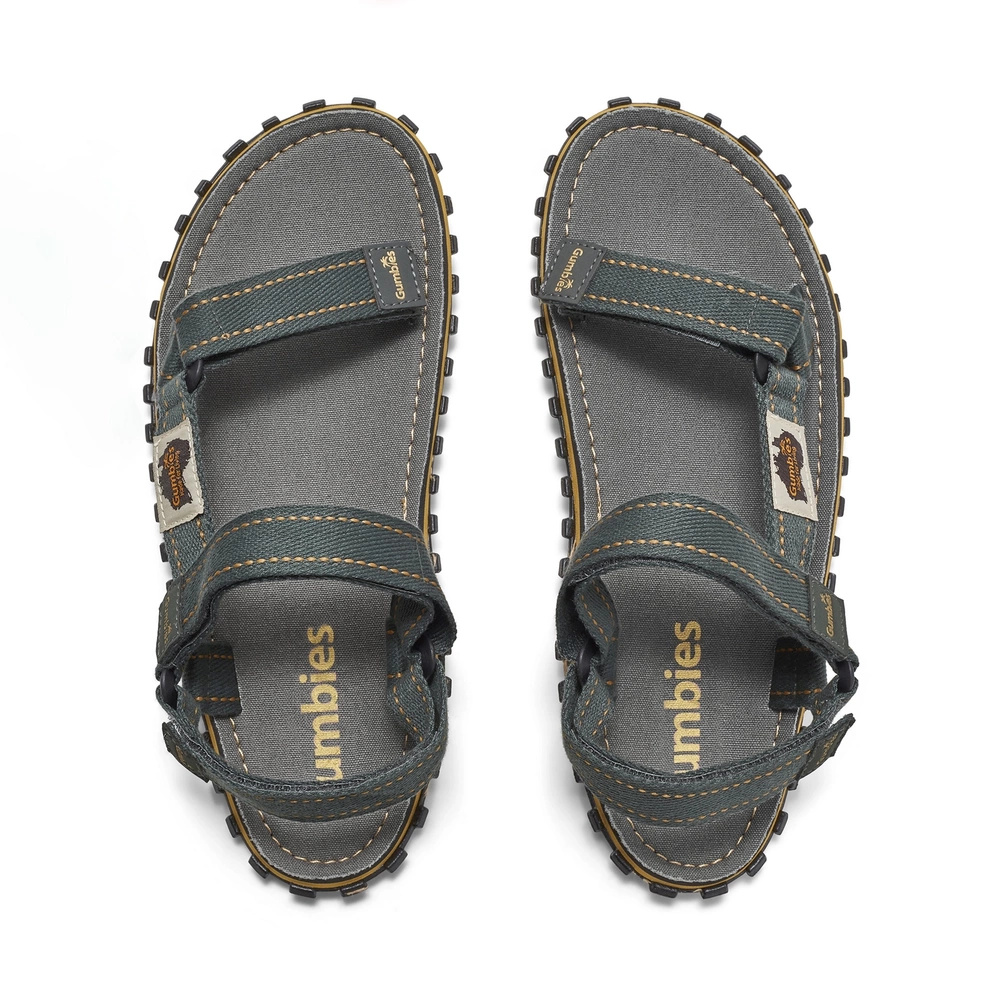 Gumbies Herren TRACKER SANDALS GREY