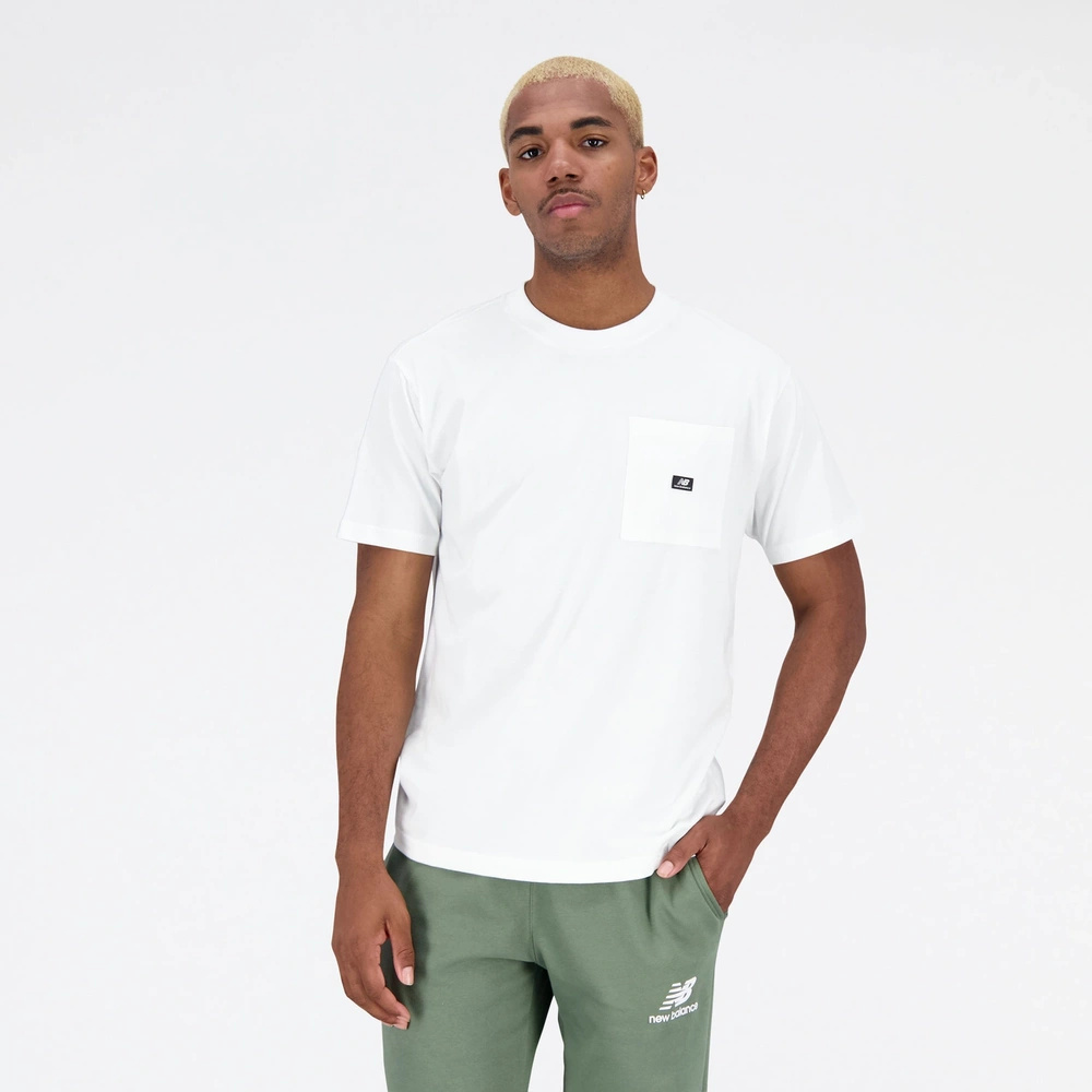 New Balance men's t-shirt ESSENTIALS REIMAGINED COTT WT MT31542WT